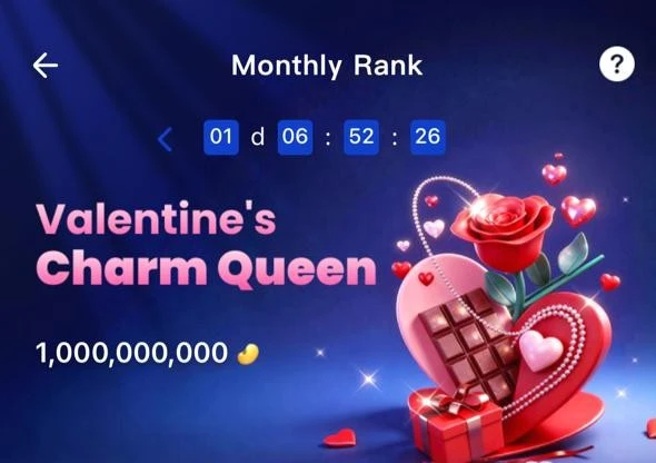 Charm Queen মাসিক র্যাঙ্ক